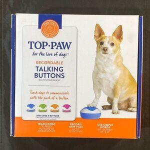 Top Paw: Talking Buttons (NIB)